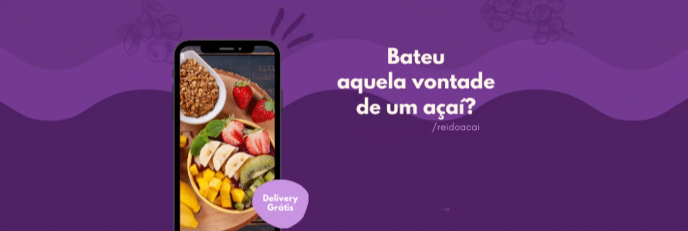 Açaí bom demais!